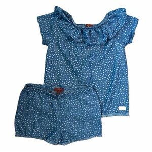 7 for All Mankind Gir’s 2 piece set